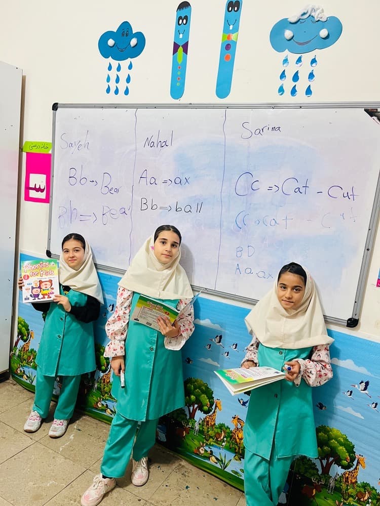 برگراری کلاس زبان